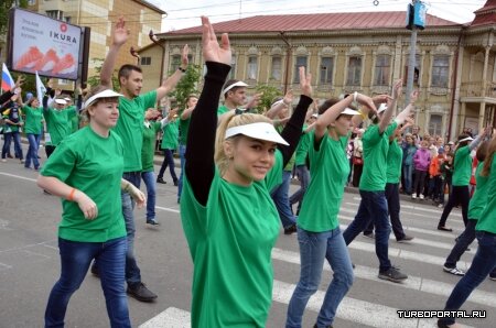 VIII карнавал прошел в Томске