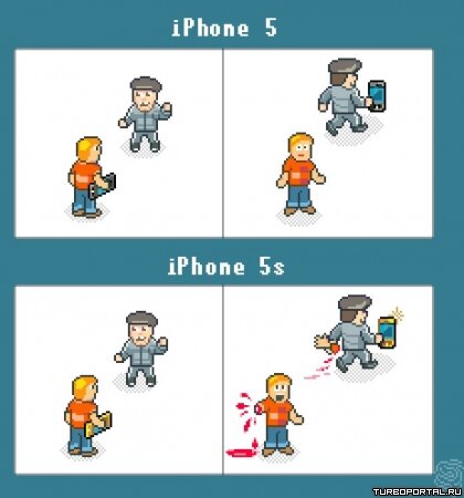 Гопник отобрал iPhone 5S
