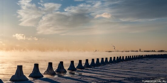 Фотографии замерзшего Чикаго