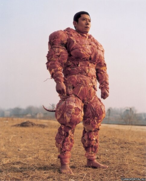 Броня из бекона - Bacon armor