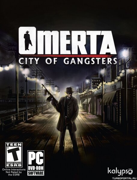 Omerta: City of Gangsters - карты, деньги, два томми-гана.