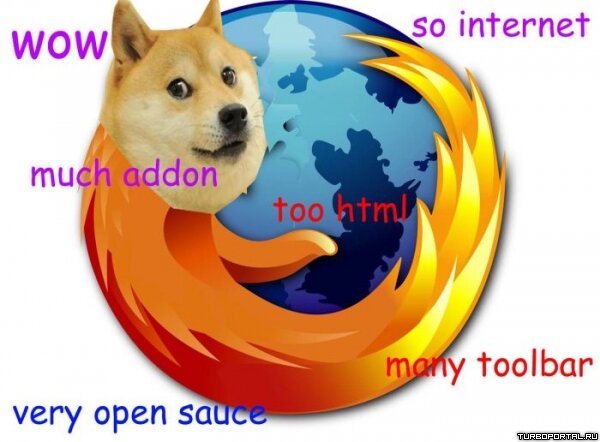 Mozilla Firefox Doge
