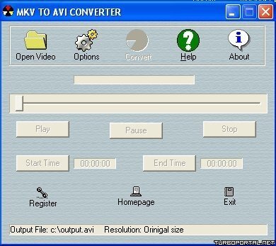 MKV to AVI Converter 3.21 (скачать)