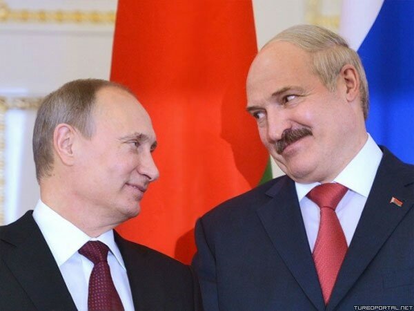 Путин и Лукашенко (фото)